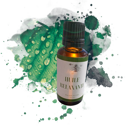 Huile Relaxante ( Macérât de CBD 30ml )